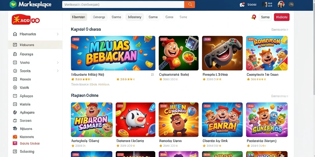 Fitur komunitas yang memungkinkan interaksi antar pemain.