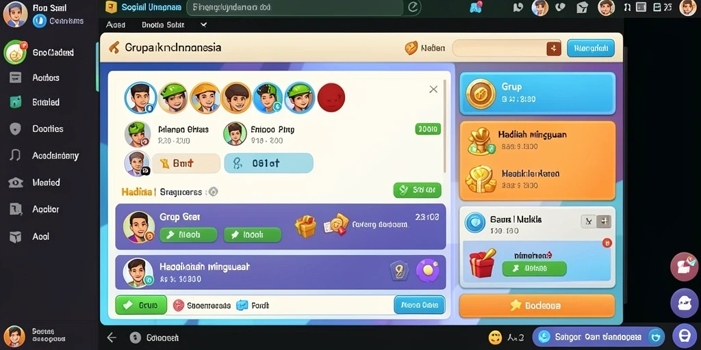 Sesi multiplayer yang mendukung kerjasama antar pemain.